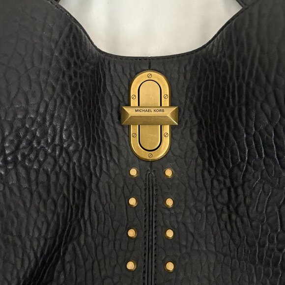 Michael Kors Uptown Astor LEGACY Bag Shoulder Leather Tote Large - Picture 4 of 12